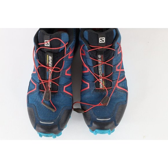Salomon Speedcross 4 Mens Size 10 Speed Lace Trail Jogging Running Shoes Blue main image 13